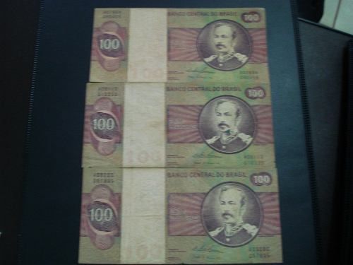 Cr$ 100,00 - Mbc - Muito Rara -  Diversas