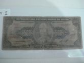 C102 - Cr$ 500,00 - Bc 1958 - A Mais Rara E Valiosa Da Série