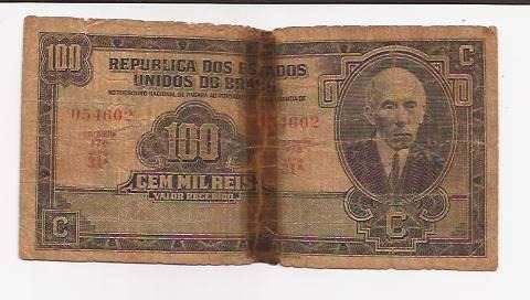 R142 - 100,000 Réis - Reg. - Original - 1936