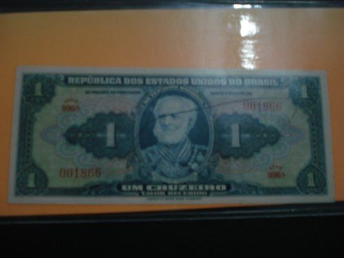 C-009 - Cr$ 1 -  Fe - Autografada - 1944 - Rara -  Pechincha
