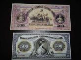R154, R158 - 500.000 Réis - 1896 E 1911 - Réplicas
