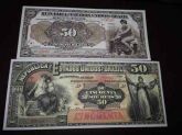 R120, R125 - 50.000 Réis - 1891 E 1911  Réplicas Perfeitas