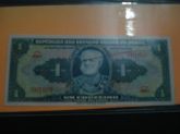 C-009 - Cr$ 1 -  Fe - Autografada - 1944 - Rara -  Pechincha