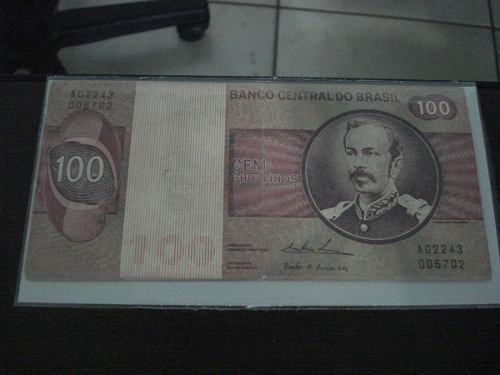 C146 - Cr$ 100,00 - Mbc - Muito Rara - 1974