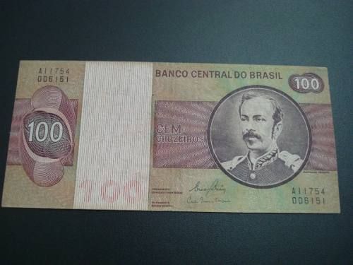 C-147 - Cr$ 100,00 - Mbc - Muito Rara - 1981- Galvêa/langoni