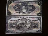 R116, R185 - 20.000 Réis  - 1911 E 1927 - Réplicas
