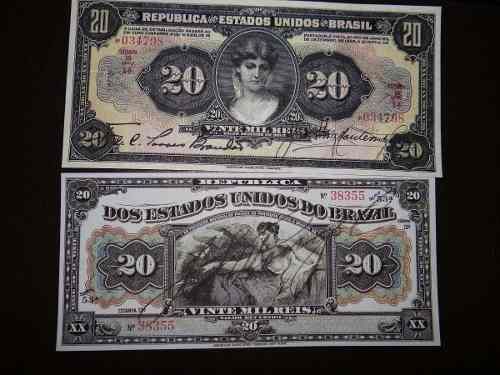 R116, R185 - 20.000 Réis  - 1911 E 1927 - Réplicas